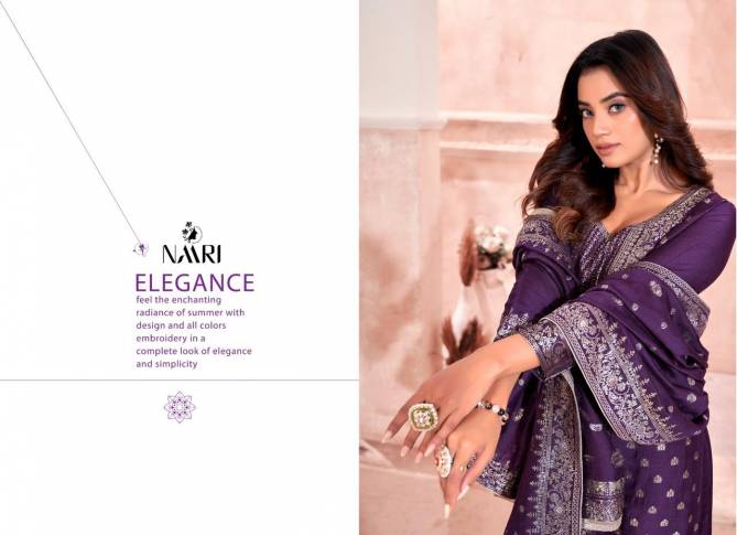 Salaar By Naari Muslin Jacquard Designer Salwar Suits Catalog
